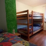 Stadtverwaltung Geisa - Ferienwohnung Lützenbachshof" - Schlafzimmer mit Doppelstockbett