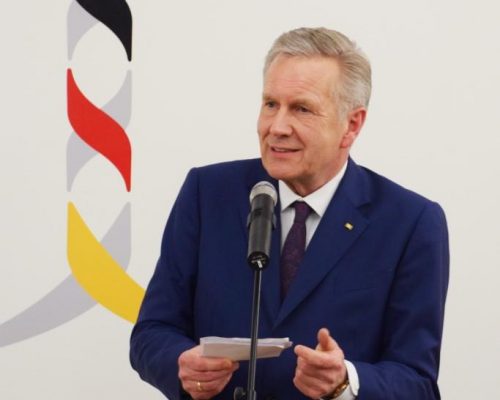 Stadtverwaltung Geisa - Altbundespräsident Christian Wulff beim Jahresempfang der Stadt Geisa