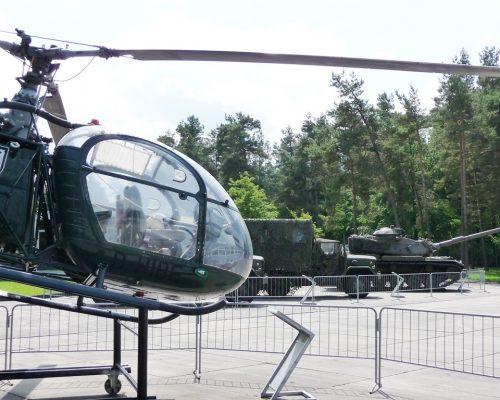 Stadtverwaltung Geisa - Hubschrauber auf US-Camp