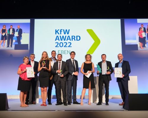 Stadtverwaltung Geisa - KfW Award Verleihung 2022 mit weiteren Teilnehmern